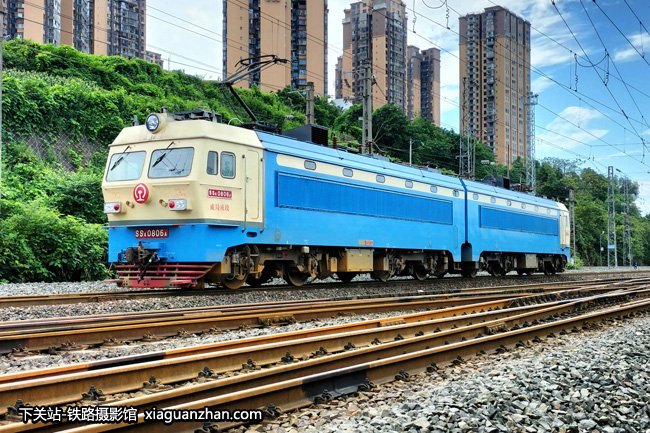  [下关站] 韶山4-0806 SS4-0806 成局西段 ※-老曹的铁路摄影馆 
