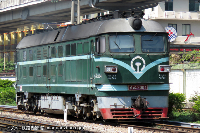 [下关站] 东风4-3004 df4-3004 广铁广段-老曹的铁路