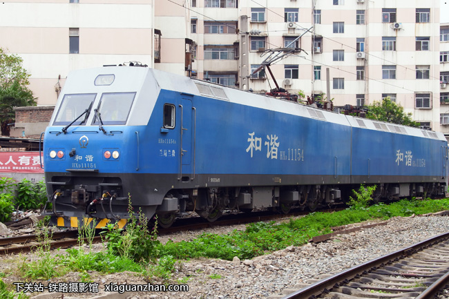 [下关站 和谐电1-1154 hxd1-1154 兰局兰段-老曹的铁路摄影馆