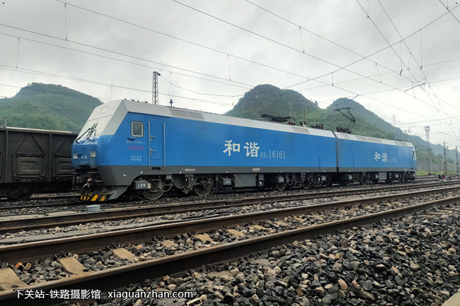 [下关站 和谐电1-6161 hxd1-6161 成局贵段-老曹的铁路摄影馆