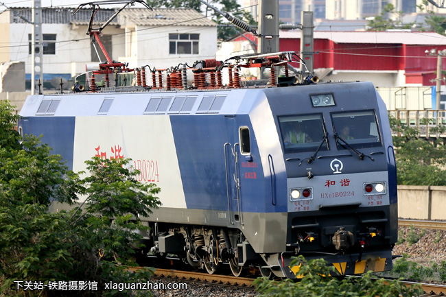 和谐电1b-0224 hxd1b-0224 武局江段