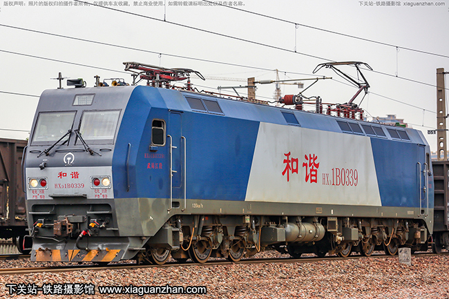 和谐电1b-0339 hxd1b-0339 武局江段