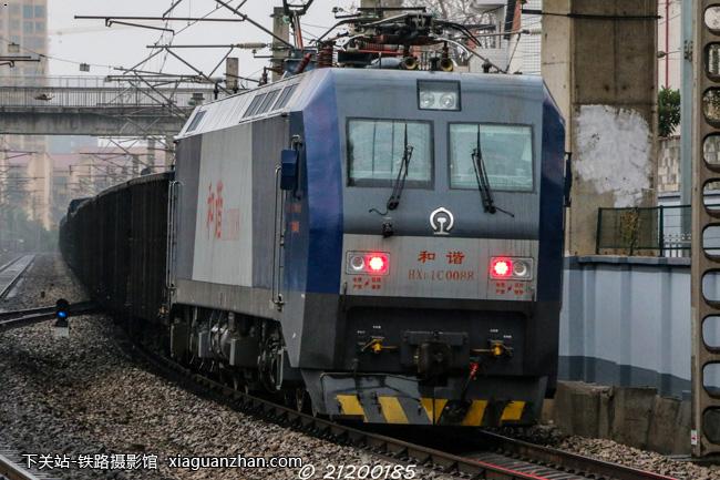 和谐电1c-0088 hxd1c-0088 广铁株段