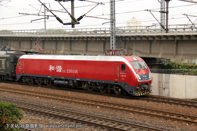 和谐电1d0146hxd1d0146上局沪段