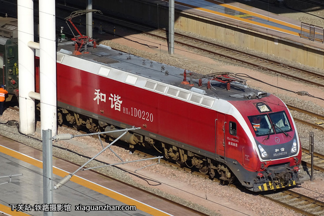 和谐电1d-0220 hxd1d-0220 南局南段