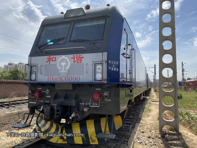 和谐电3c-0090 hxd3c-0090 郑局郑段