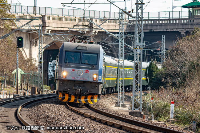 和谐电3ca-8457 hxd3ca-8457 武局襄段