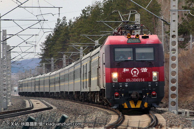 和谐电3d-0154 hxd3d-0154 沈局沈段