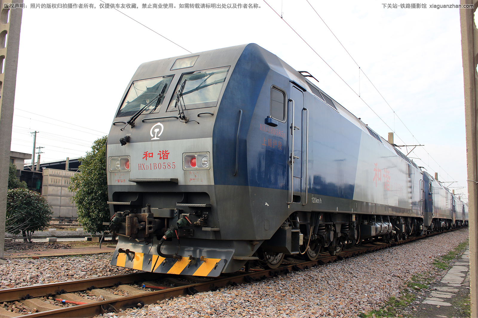 和谐电1B-0585 HXD1B-0585 上局沪段 和谐电1B-0585 HXD1B-0585 上局沪段