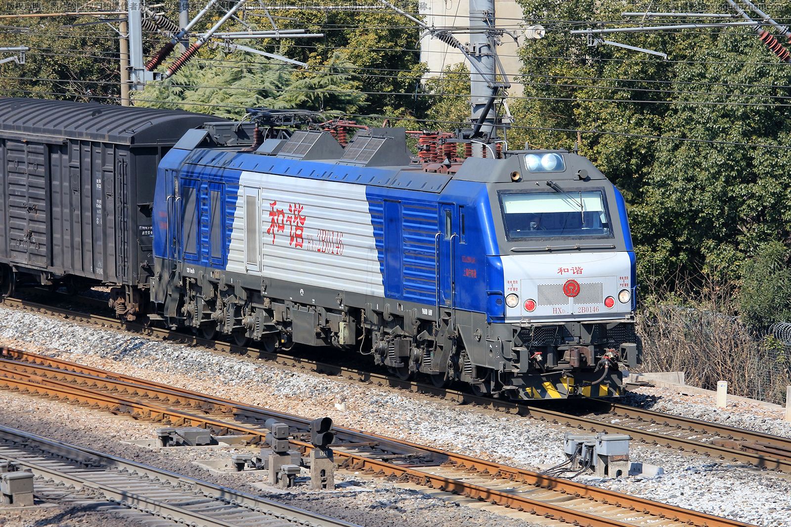 和谐电2B-0146 HXD2B-0146 上局宁东段 和谐电2B-0146 HXD2B-0146 上局宁东段