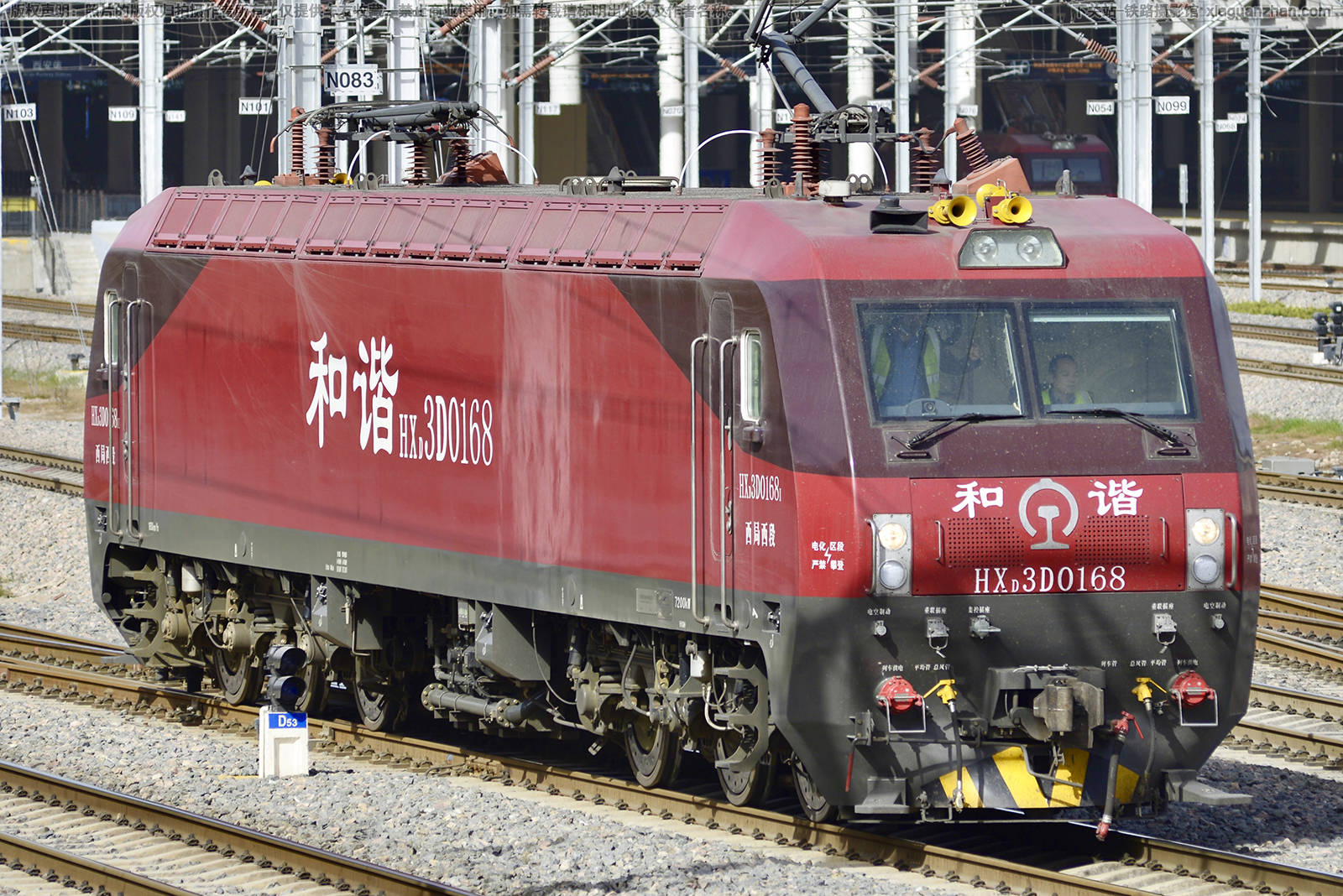 和谐电3D-0168 HXD3D-0168 西局西段 和谐电3D-0168 HXD3D-0168 西局西段