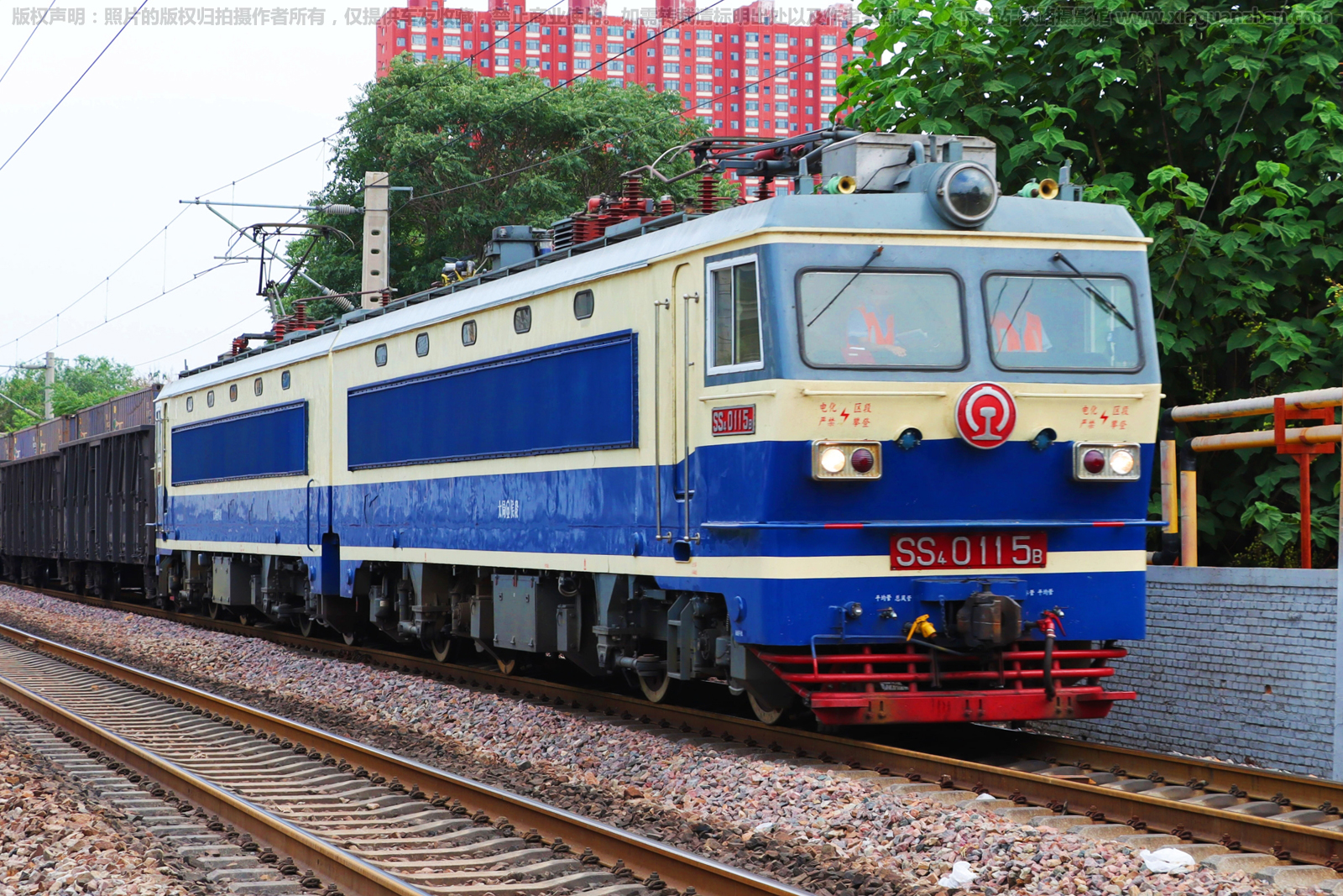 韶山4-0115 SS4-0115 太局侯段 韶山4-0115 SS4-0115 太局侯段