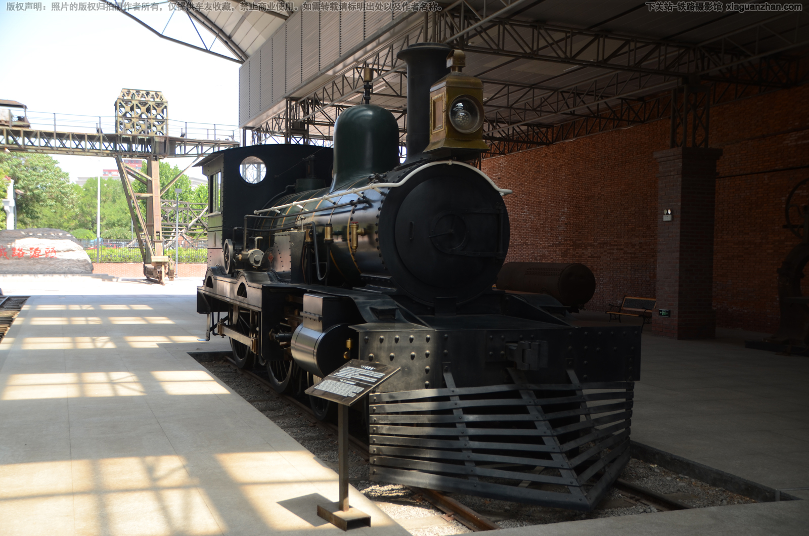 11号蒸汽机车 中国铁路源头博物馆 11号蒸汽机车 中国铁路源头博物馆