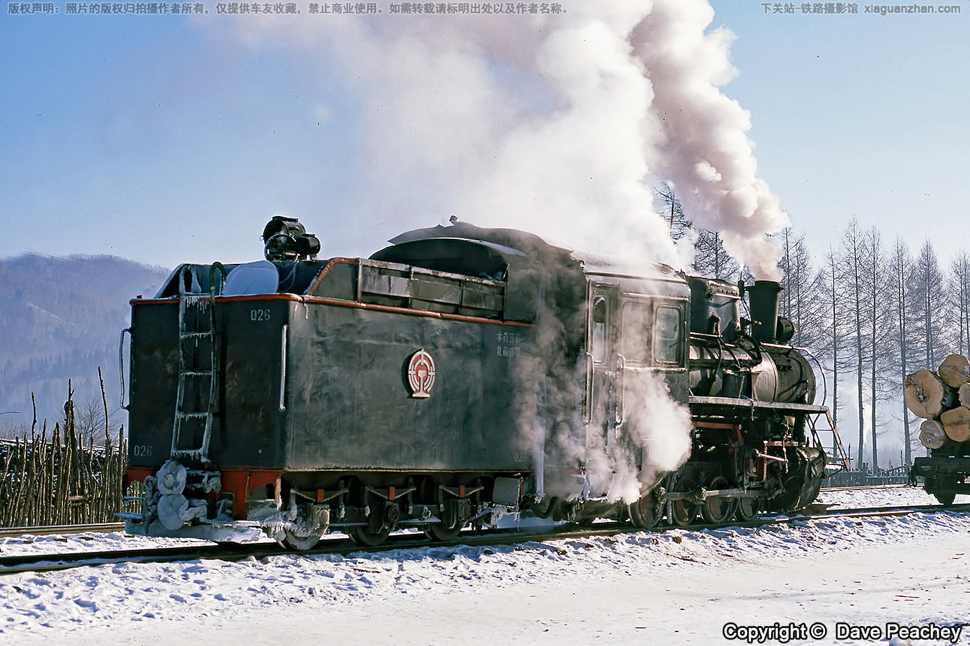 C2型蒸汽机车 C2-026 朗乡林业局 C2型蒸汽机车 C2-026 朗乡林业局