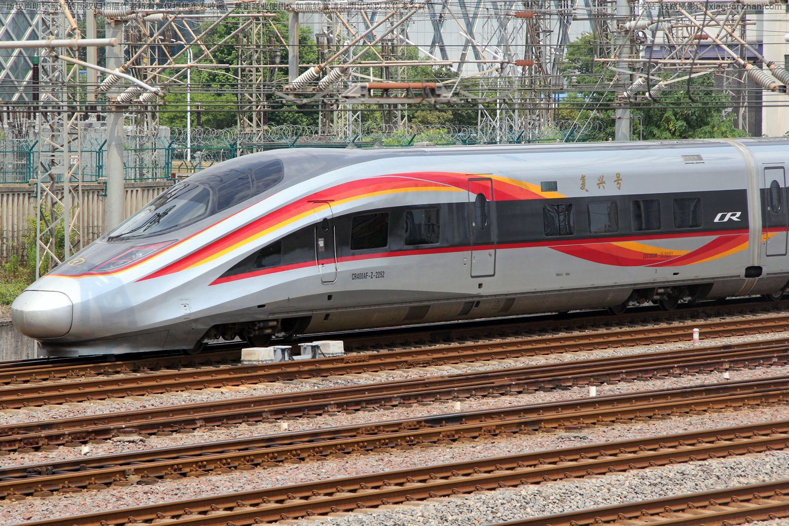 CR400AF-Z-2252 京局北京动车段 CR400AF-Z-2252 京局北京动车段