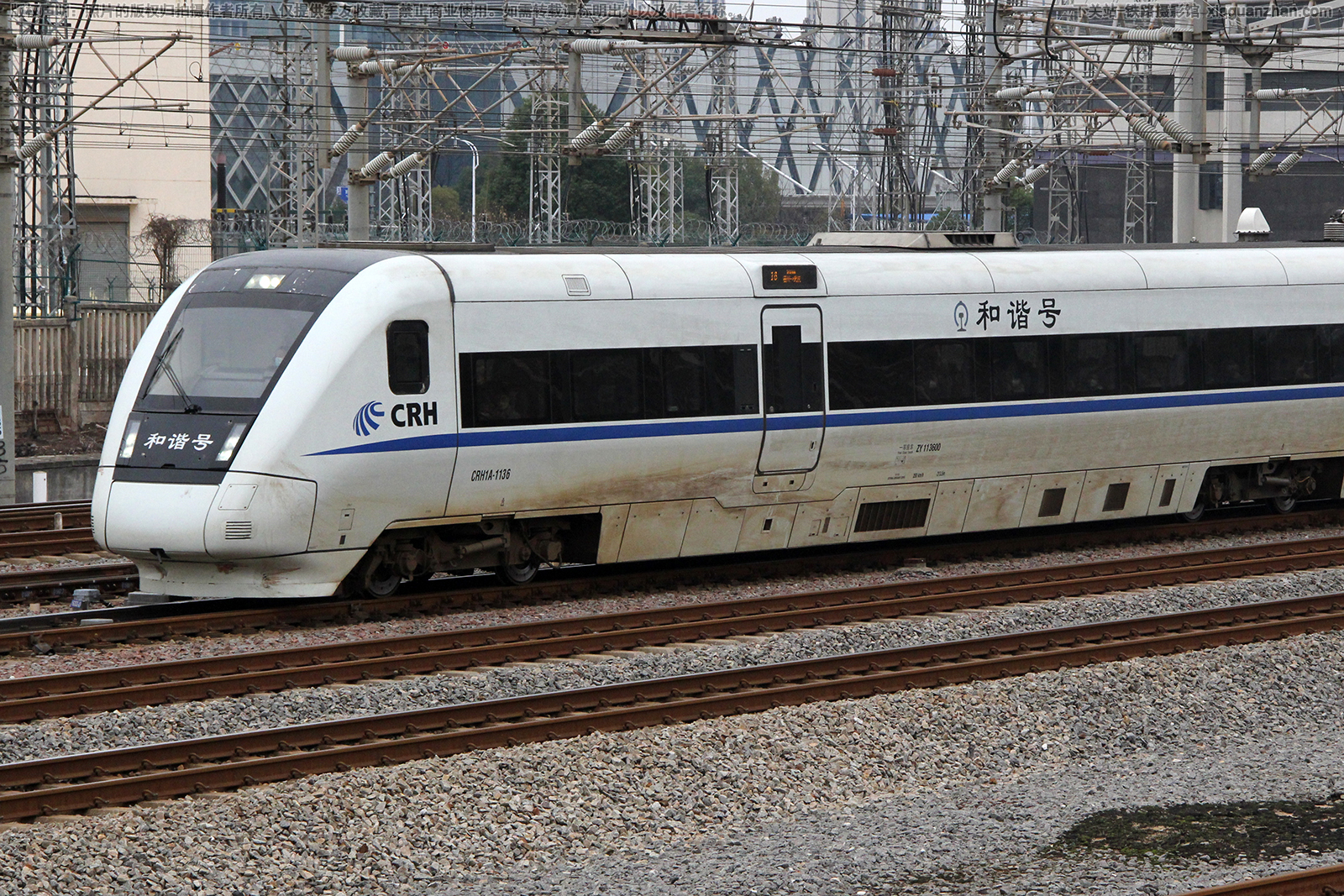 CRH1A-1136 南局福州动车段 CRH1A-1136 南局福州动车段