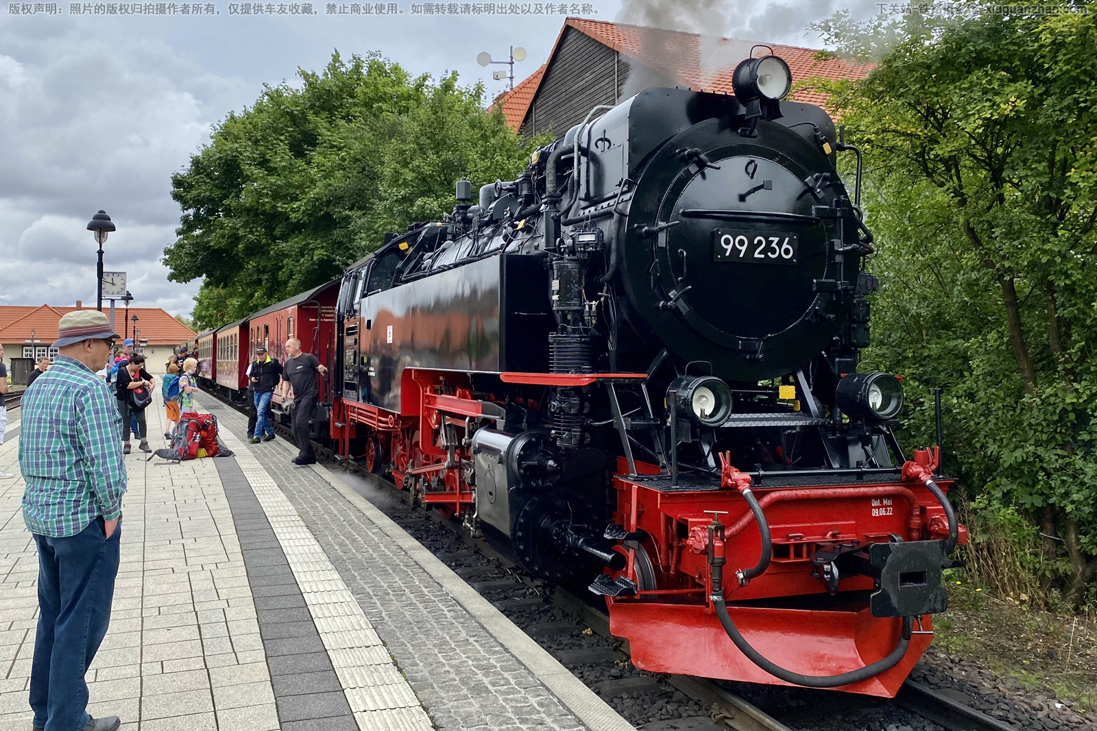 99.23-24型蒸汽机车-236 哈茨山窄轨铁路公司 99.23-24型蒸汽机车-236 哈茨山窄轨铁路公司