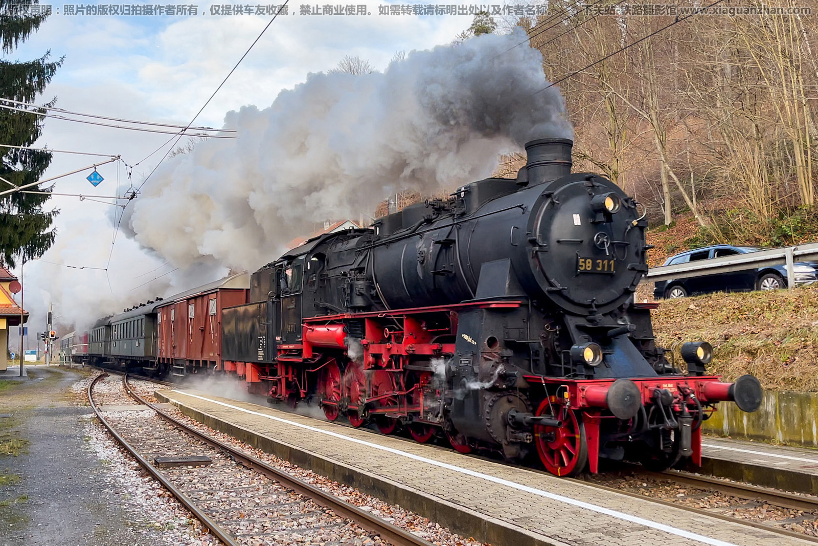 BR58型蒸汽机车 BR58-311 德国铁路 BR58型蒸汽机车 BR58-311 德国铁路