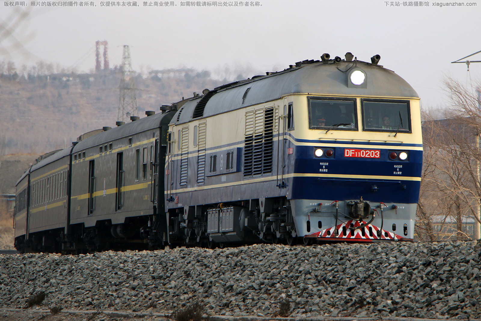 东风11-0203 DF11-0203 乌局库段 东风11-0203 DF11-0203 乌局库段