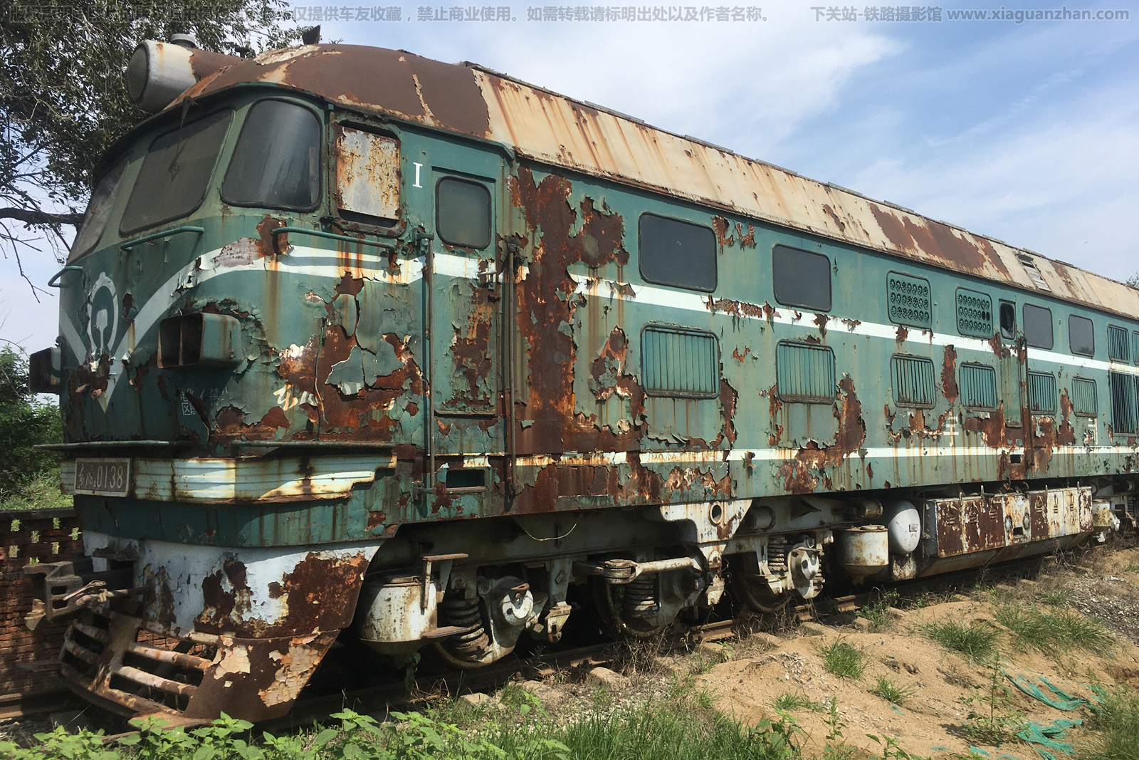 东风4-0138 DF4-0138 聘宇铁路 改号车 东风4-0138 DF4-0138 聘宇铁路 改号车