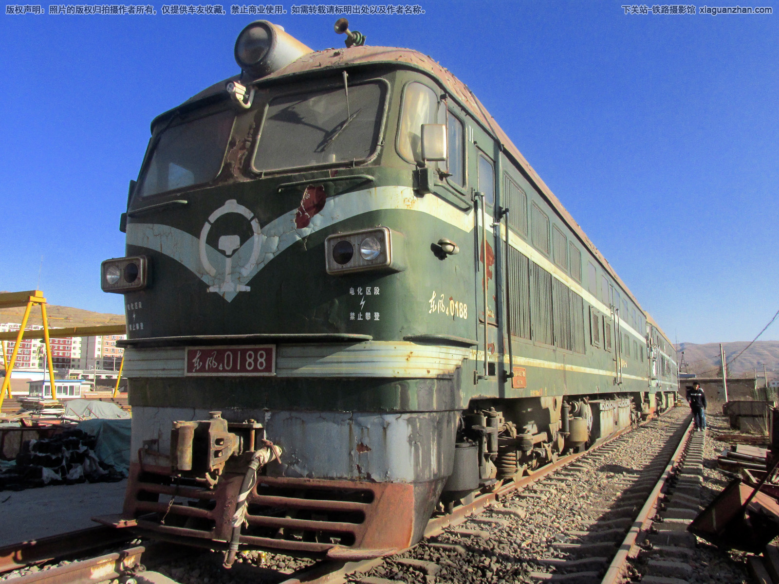 东风4-0188 DF4-0188 中铁一局 东风4-0188 DF4-0188 中铁一局