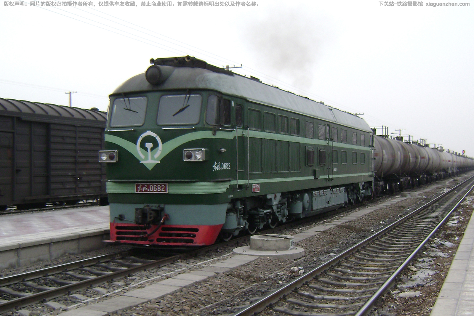 东风4-0682 DF4-0682 乌局库段 东风4-0682 DF4-0682 乌局库段