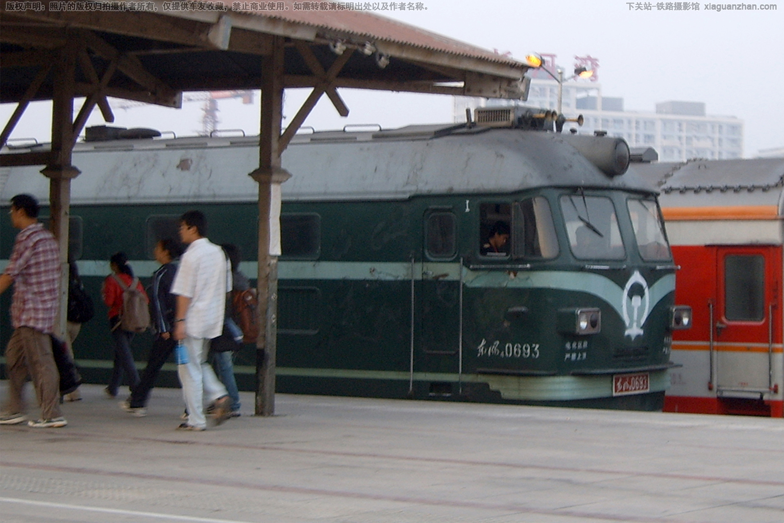 东风4-0693 DF4-0693 京局怀段 东风4-0693 DF4-0693 京局怀段