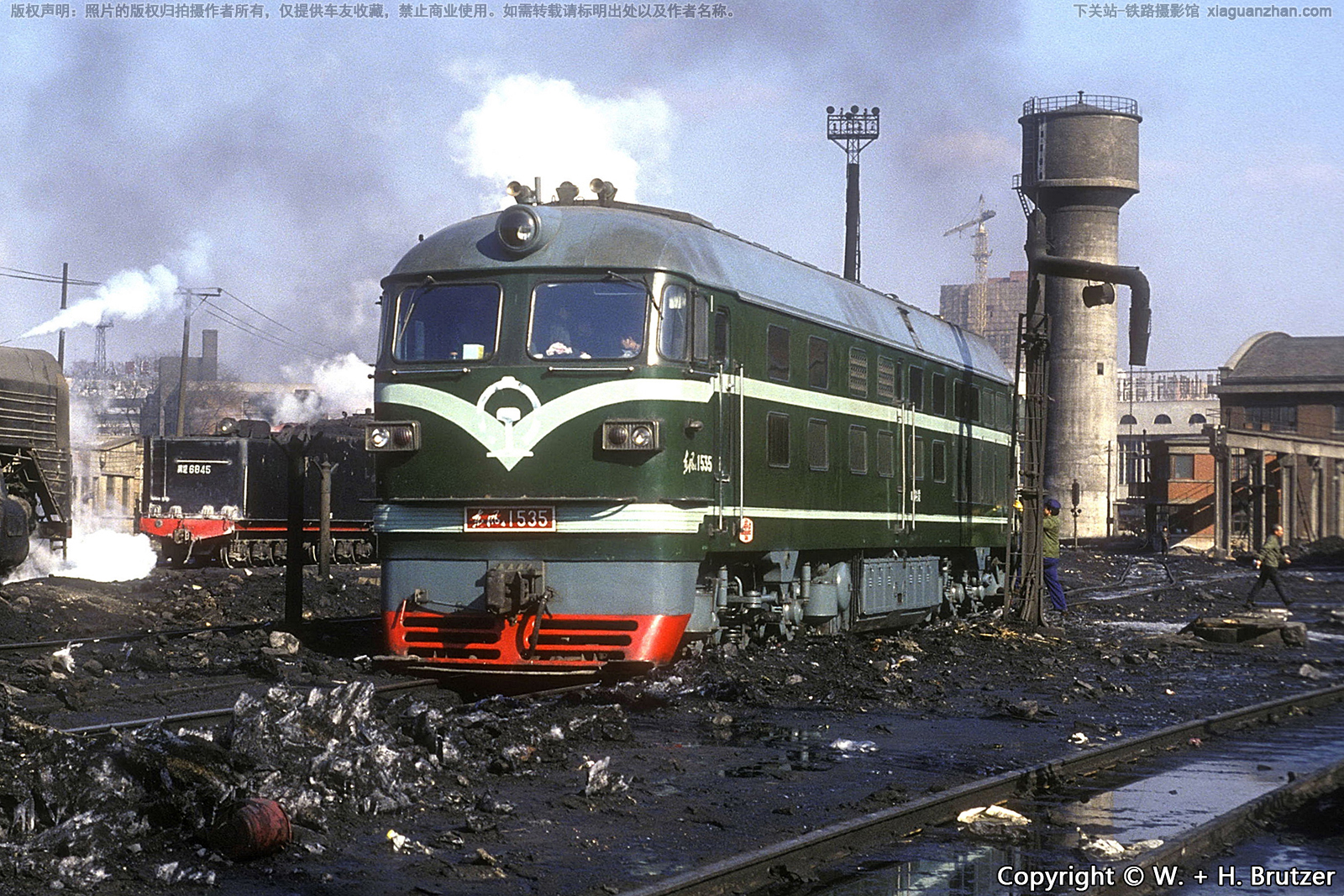 东风4-1535 DF4-1535 哈局哈段 东风4-1535 DF4-1535 哈局哈段