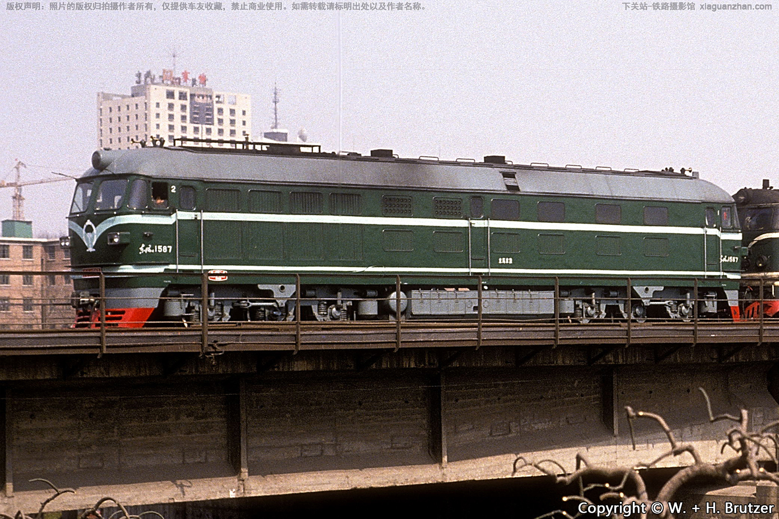 东风4-1587 DF4-1587 京局京段 东风4-1587 DF4-1587 京局京段