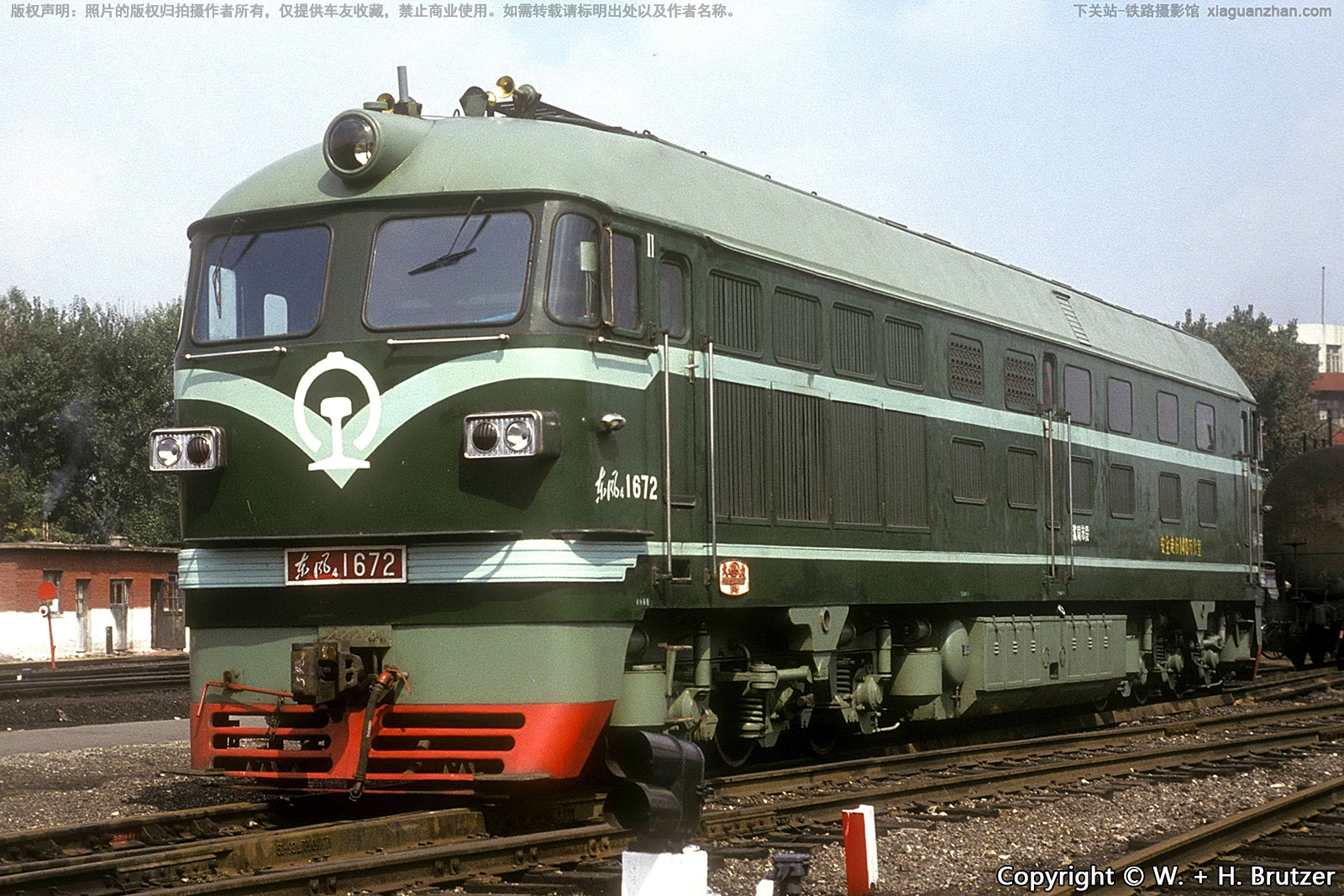 东风4-1672 DF4-1672 沈局苏段 东风4-1672 DF4-1672 沈局苏段