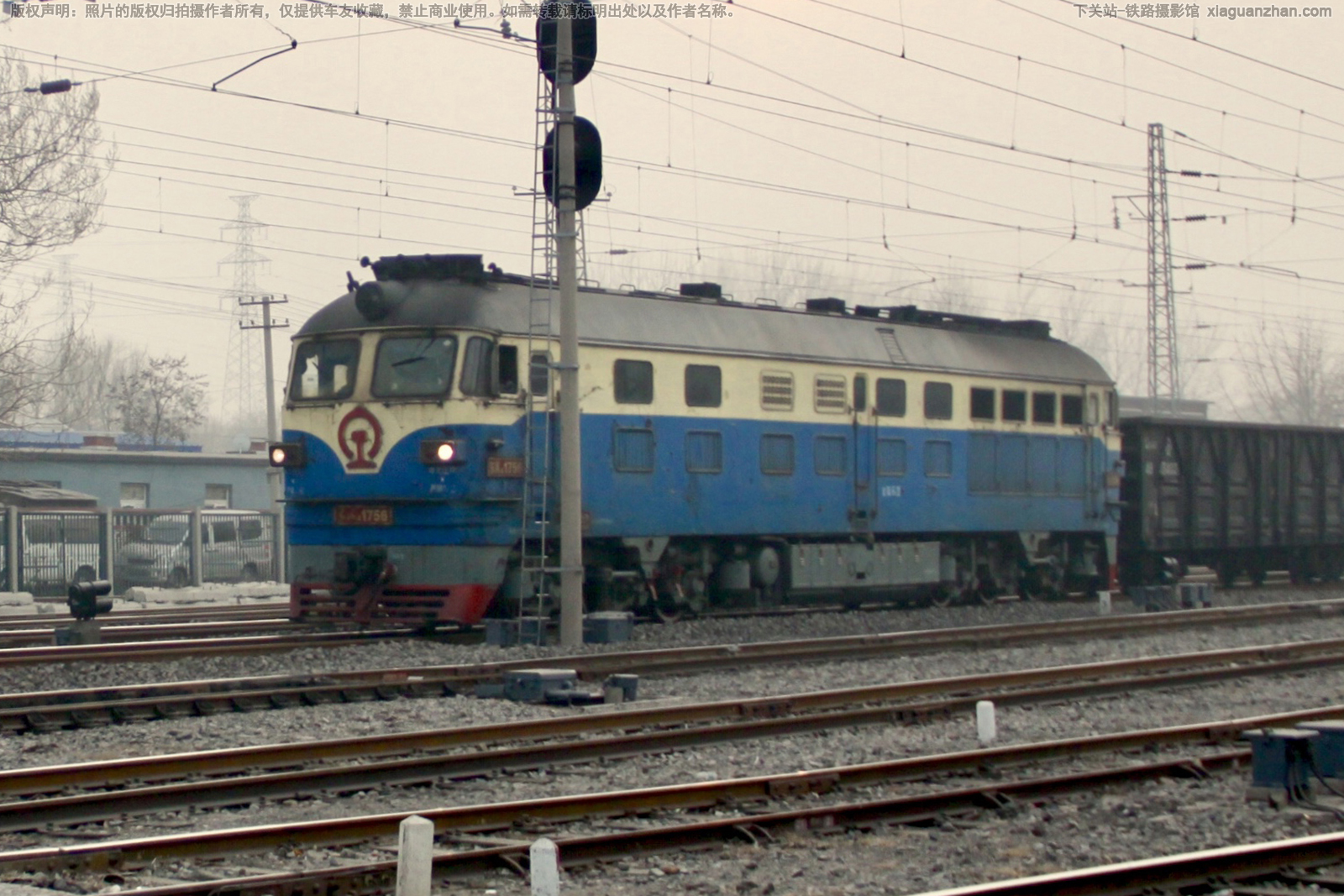 东风4-1756 DF4-1756 京局怀段 东风4-1756 DF4-1756 京局怀段