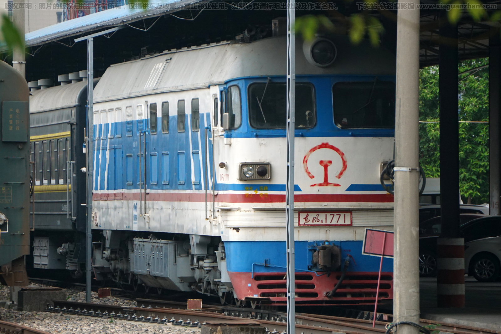 东风4-1771 DF4-1771 金温温段 东风4-1771 DF4-1771 金温温段