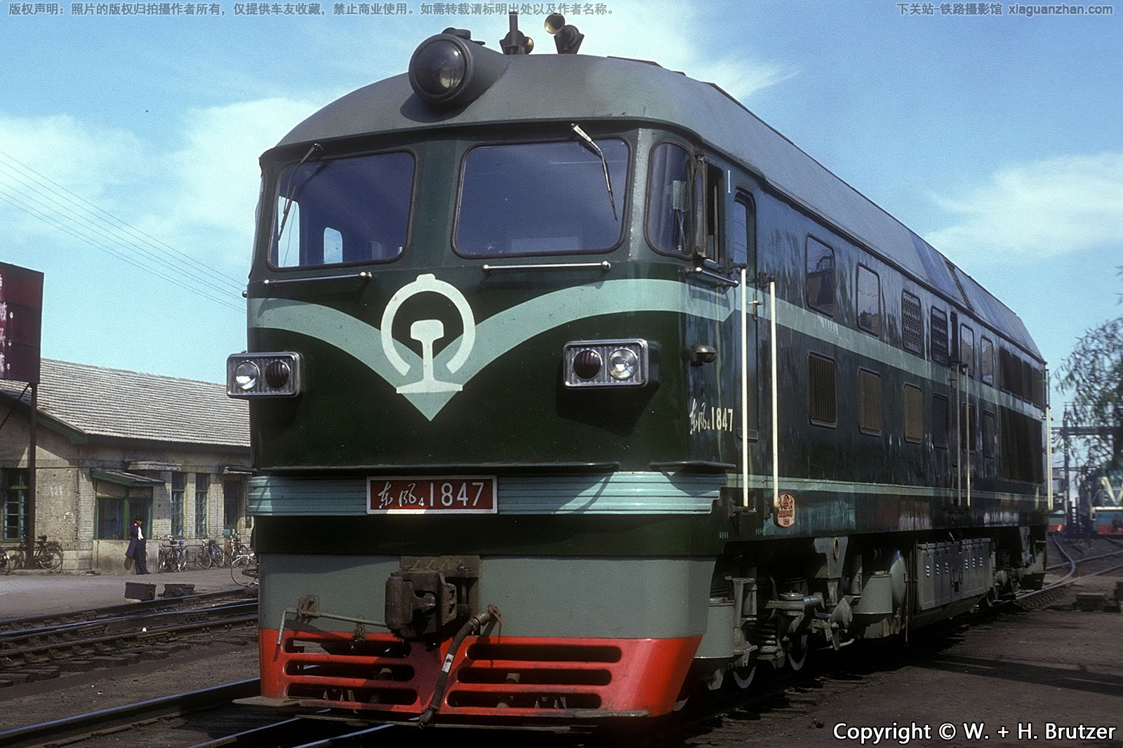 东风4-1847 DF4-1847 沈局春段 东风4-1847 DF4-1847 沈局春段