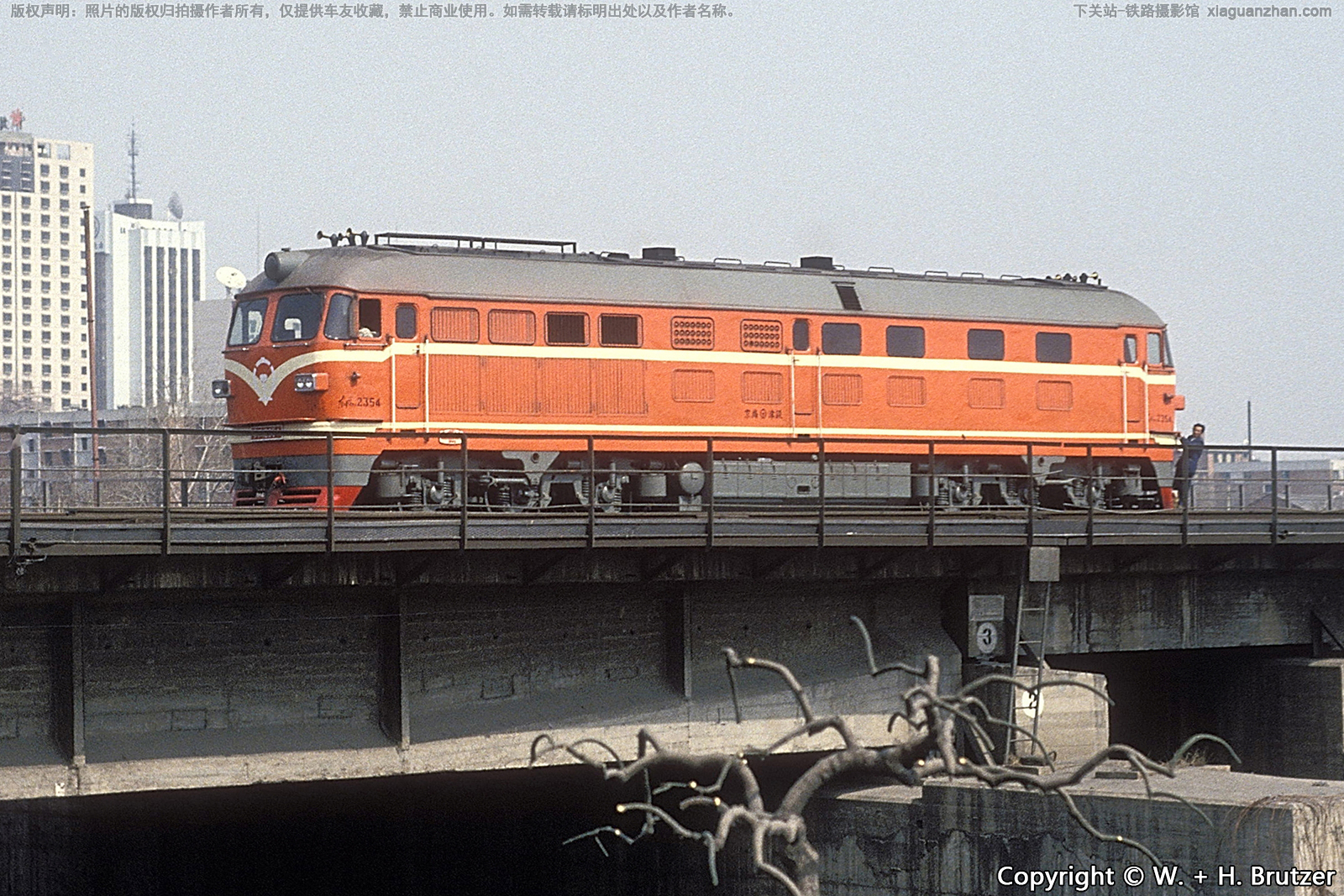 东风4-2354 DF4-2354 京局津段 东风4-2354 DF4-2354 京局津段