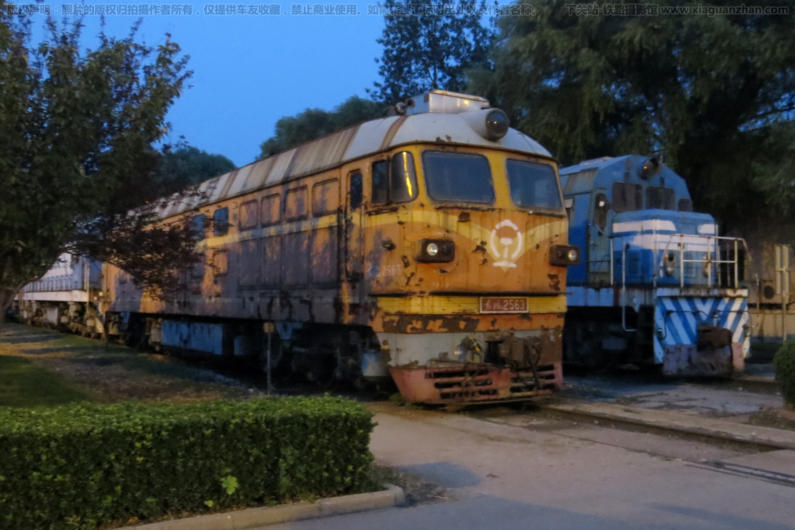 东风4-2563 DF4-2563 济局青段 东风4-2563 DF4-2563 济局青段