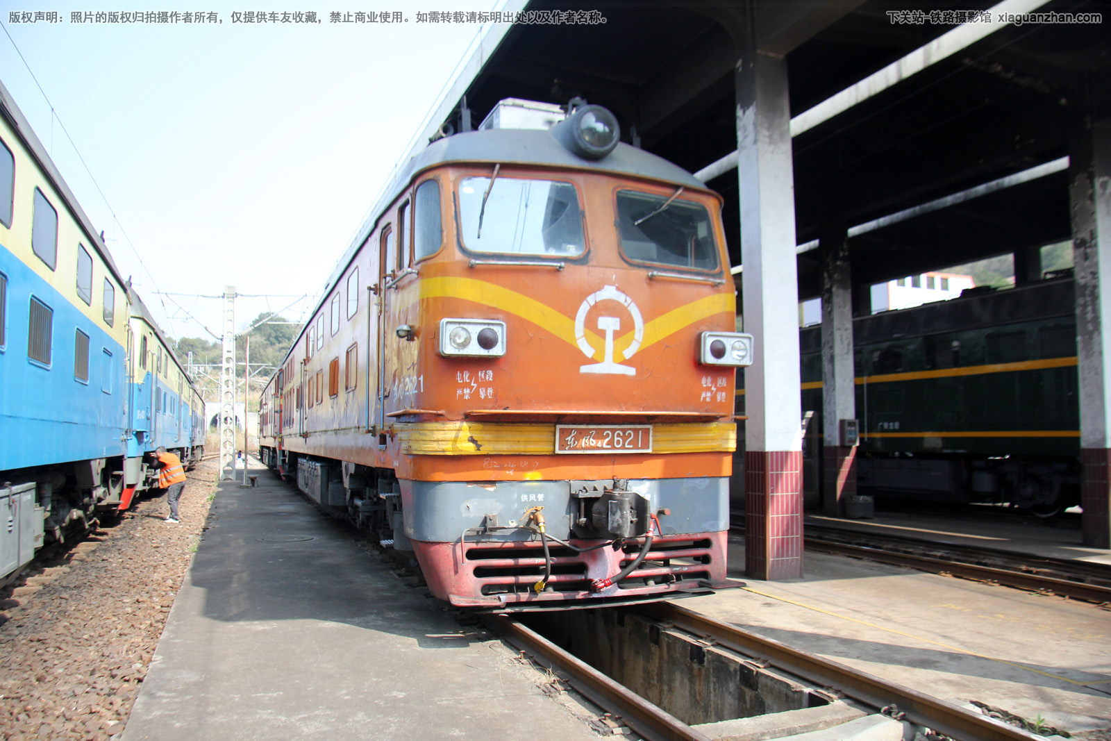 东风4-2621 DF4-2621 广铁龙段 东风4-2621 DF4-2621 广铁龙段