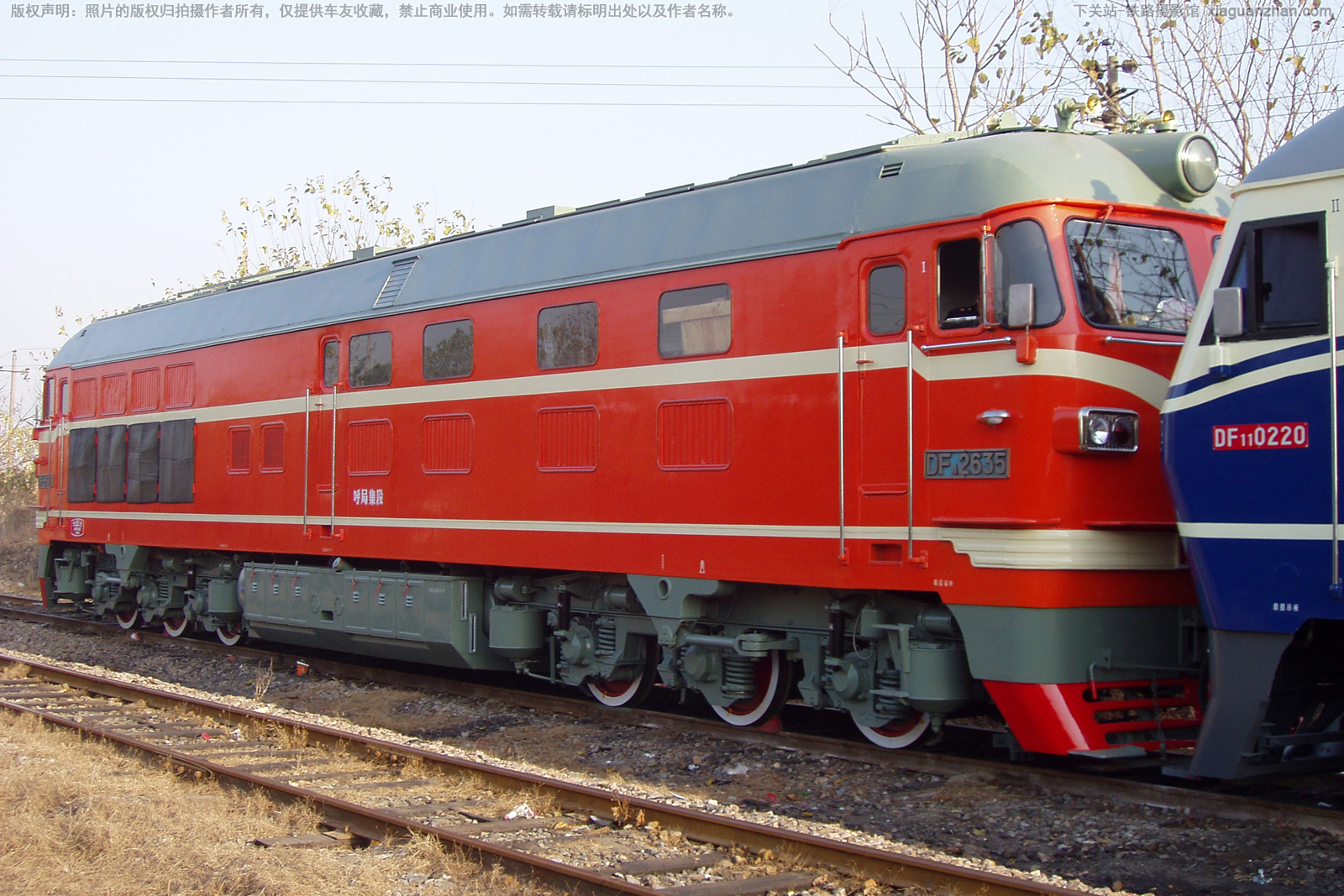 东风4-2635 DF4-2635 呼局集段 东风4-2635 DF4-2635 呼局集段