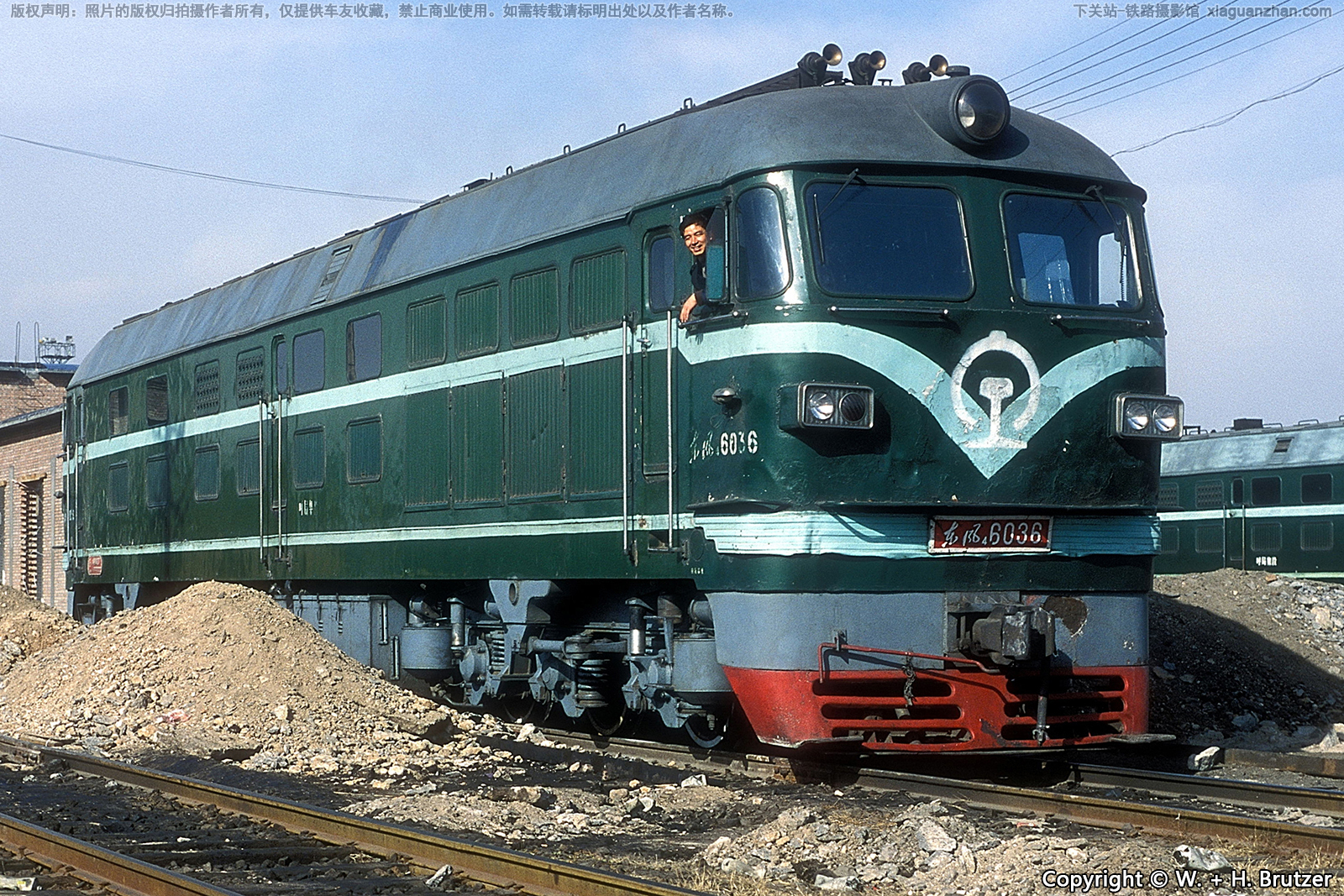 东风4-6036 DF4-6036 呼局集段 东风4-6036 DF4-6036 呼局集段