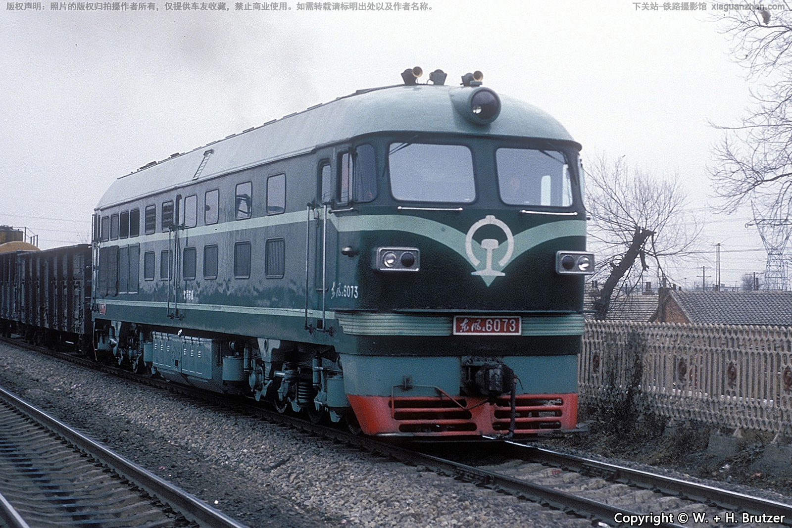 东风4-6073 DF4-6073 沈局苏段 东风4-6073 DF4-6073 沈局苏段