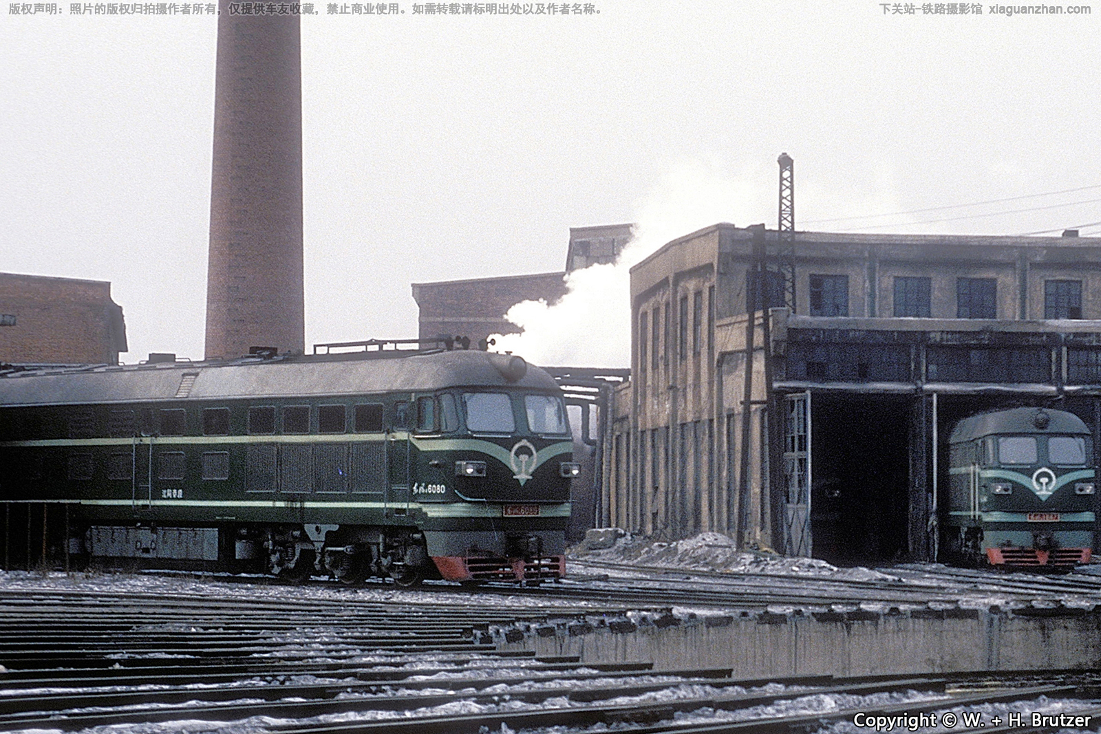 东风4-6080 DF4-6080 沈局春段 东风4-6080 DF4-6080 沈局春段