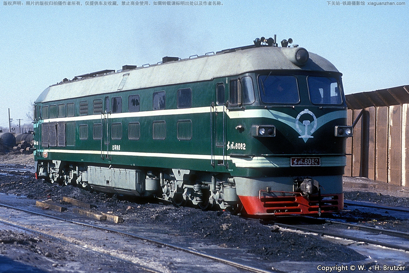 东风4-6082 DF4-6082 沈局春段 东风4-6082 DF4-6082 沈局春段