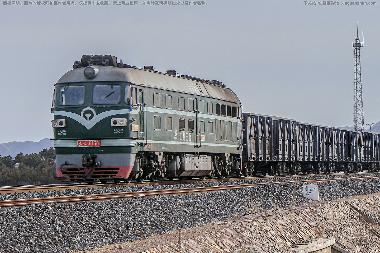 东风4-6156 DF4-6156 中铁三局 东风4-6156 DF4-6156 中铁三局