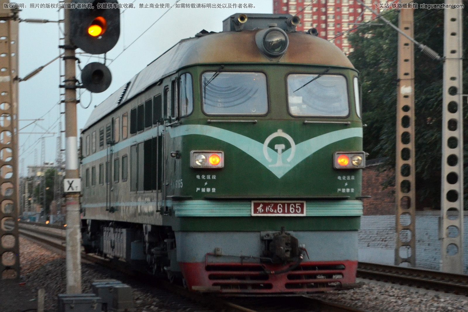 东风4-6165 DF4-6165 太局太段 东风4-6165 DF4-6165 太局太段