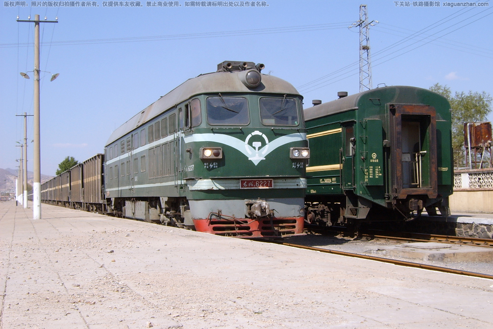 东风4-6227 DF4-6227 京局丰段 东风4-6227 DF4-6227 京局丰段