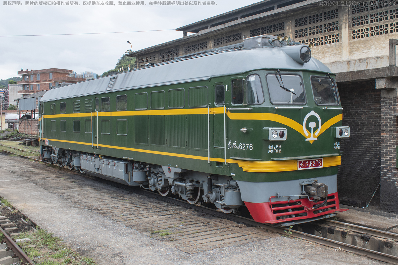 东风4-6276 DF4-6276 粤北铁路 东风4-6276 DF4-6276 粤北铁路