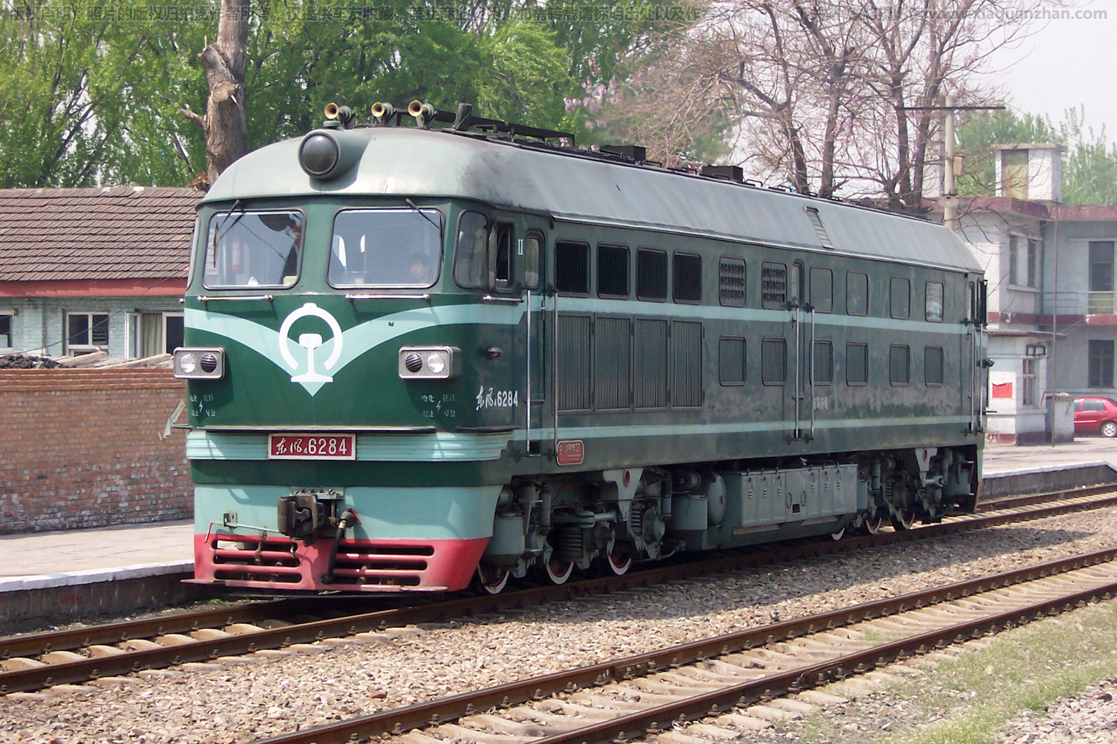 东风4-6284 DF4-6284 京局南段 东风4-6284 DF4-6284 京局南段