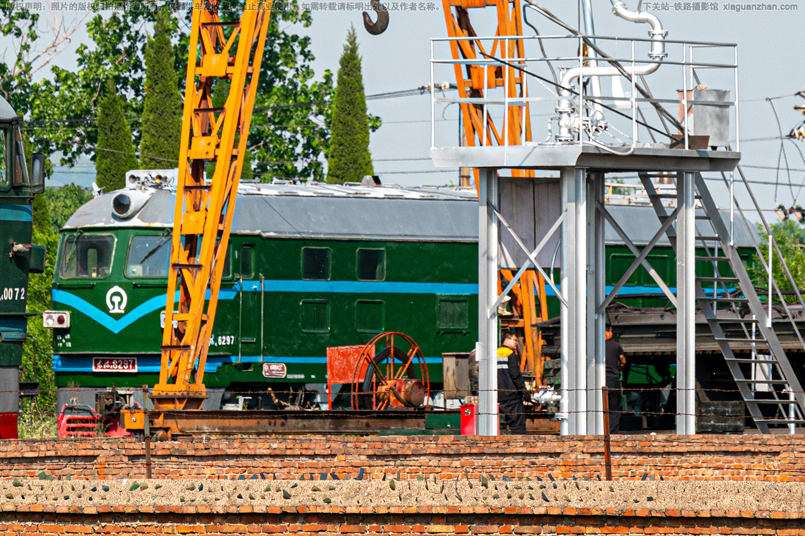 东风4-6297 DF4-6297 登封铁路 东风4-6297 DF4-6297 登封铁路