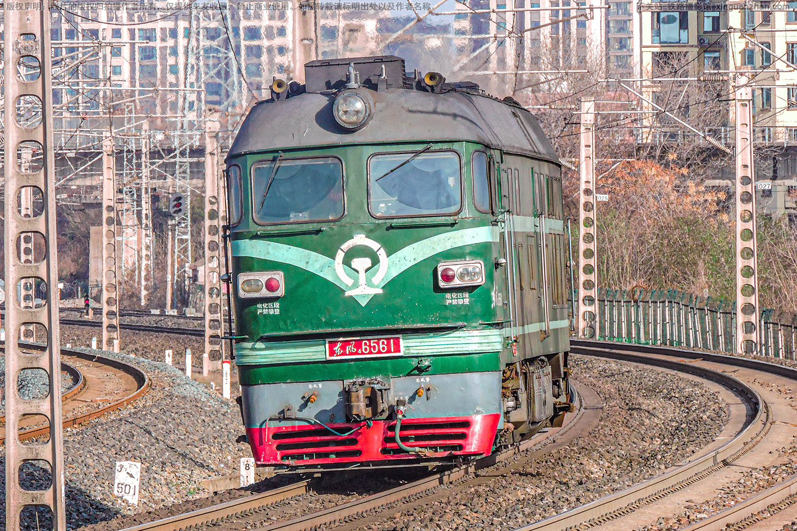 东风4-6561 DF4-6561 武局襄段 东风4-6561 DF4-6561 武局襄段