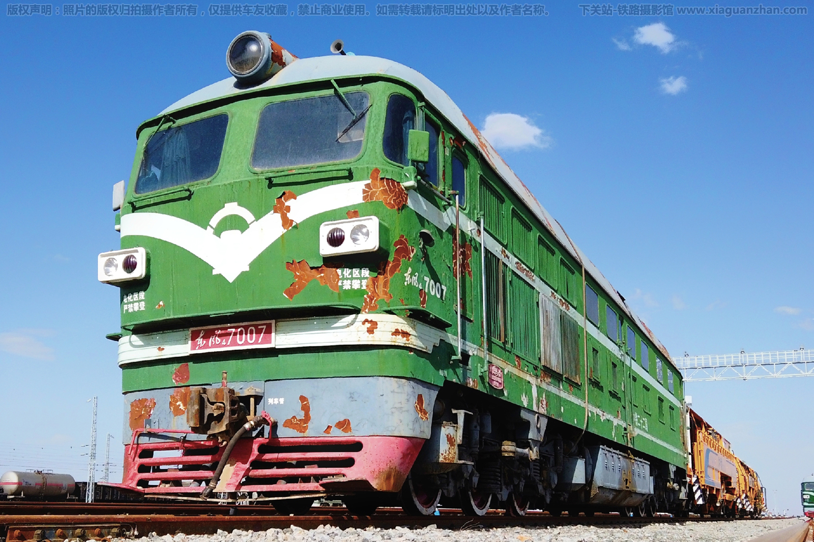 东风4-7007 DF4-7007 中铁十二局 东风4-7007 DF4-7007 中铁十二局