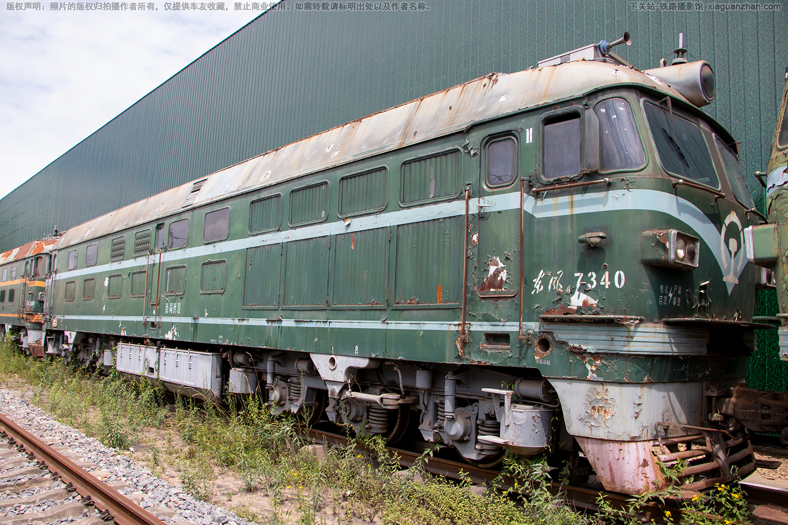 东风4-7340 DF4-7340 西局西段 东风4-7340 DF4-7340 西局西段